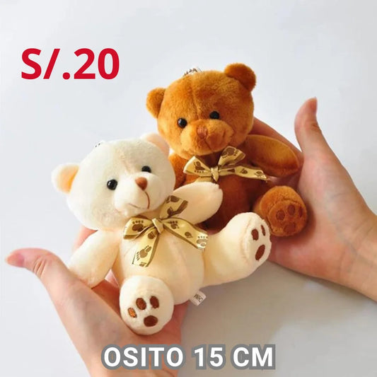 PELUCHE OSO 15 CM