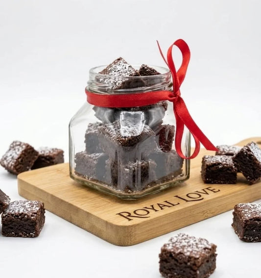 Jar de Brownies de chocolate